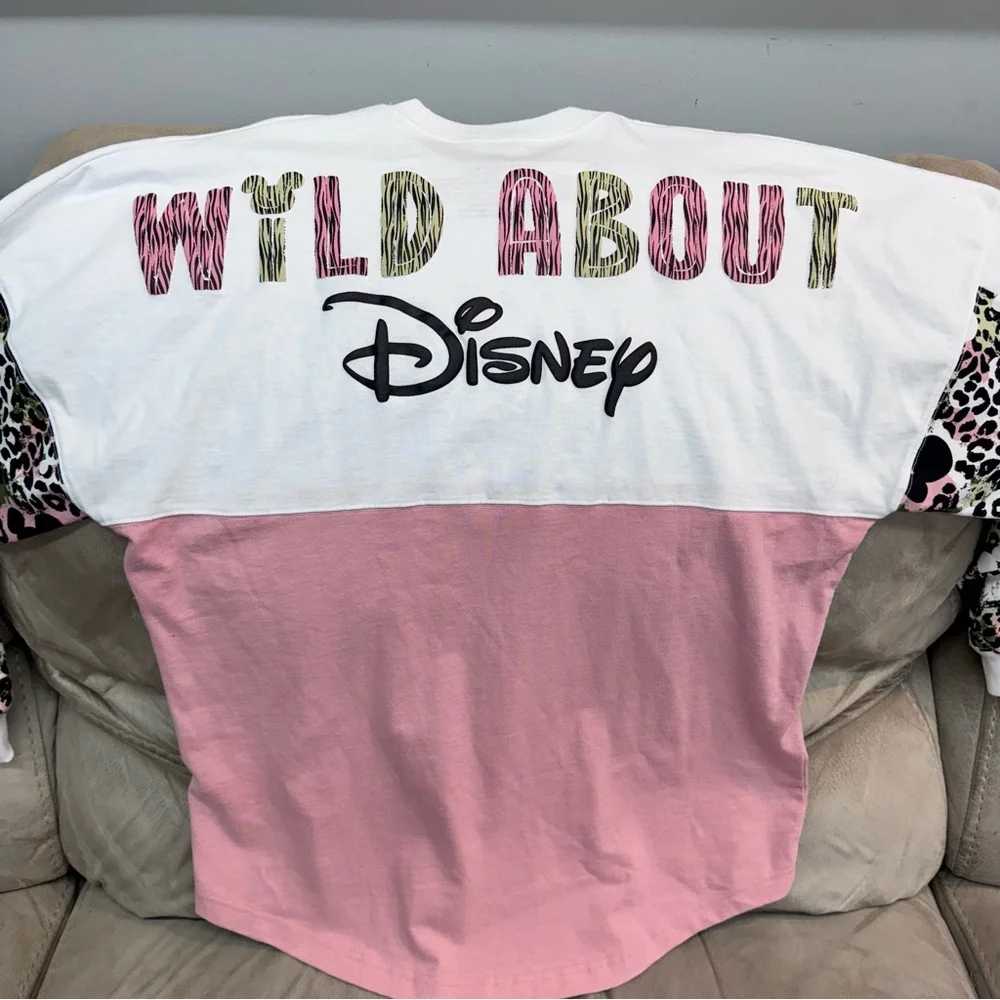 Disney Parks Walt Disney World Animal Kingdom Wild About Disney Spirit Jersey - Picture 9 of 9